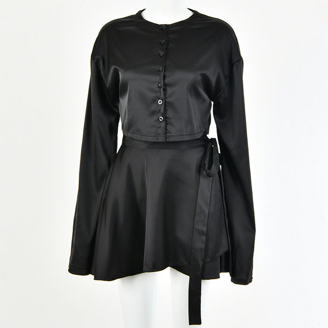 Soft Satin Two Piece Set - PrimeX Collections