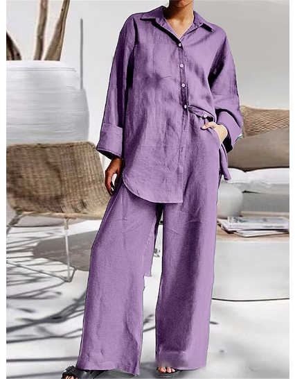 Loose Fit Pajama Set - PrimeX Collections