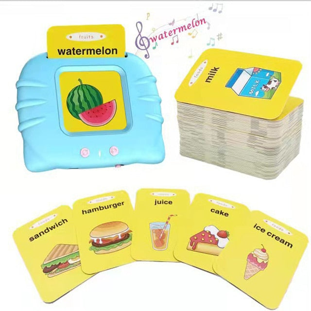 Language Game Talking Flash Cards Toy - PrimeX Collections