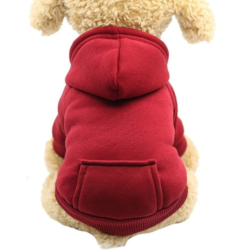 Soft Fleece Pet Dog Hoodie - PrimeX Collections