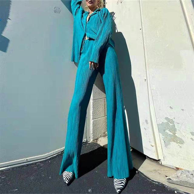 Two Piece Long Sleeve Suit - PrimeX Collections