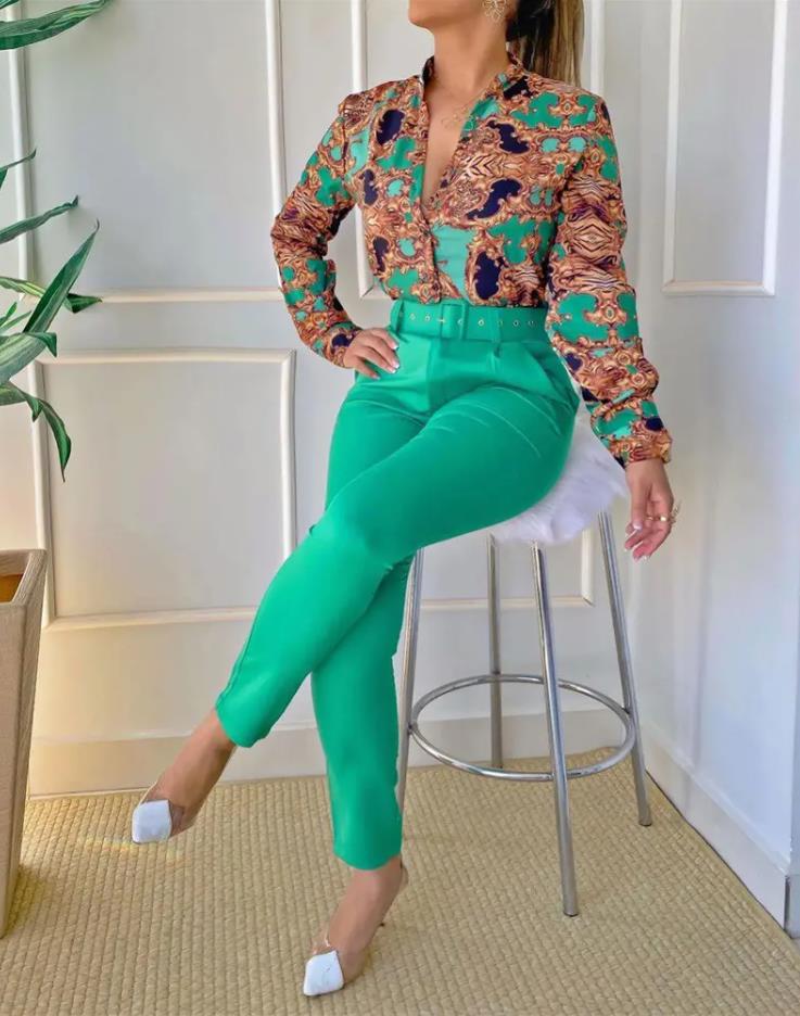 Elegant Office Wear Two Piece Sets - PrimeX Collections