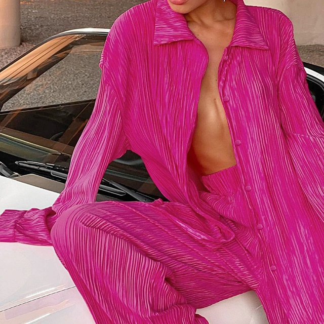 Two Piece Long Sleeve Suit - PrimeX Collections