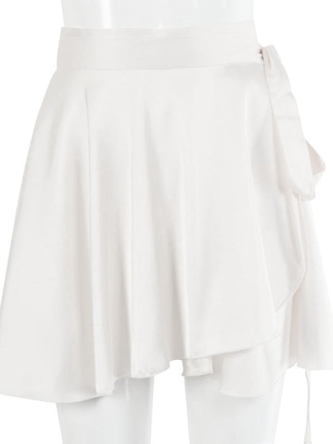 Casual Satin Two Piece Dress Set - PrimeX Collections