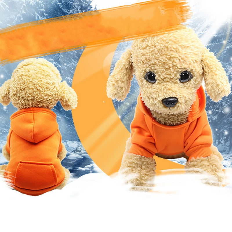 Soft Fleece Pet Dog Hoodie - PrimeX Collections