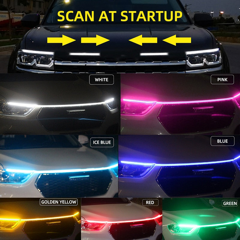 LED Running Car Strip Light - PrimeX Collections