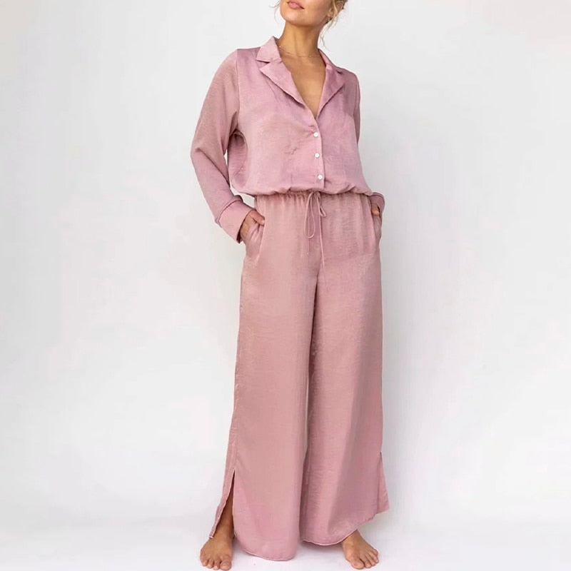 Loose Fit Pajama Set - PrimeX Collections
