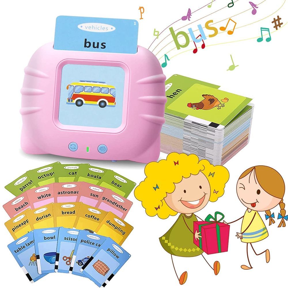 Language Game Talking Flash Cards Toy - PrimeX Collections
